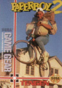 Paperboy 2 box art for Sega Game Gear